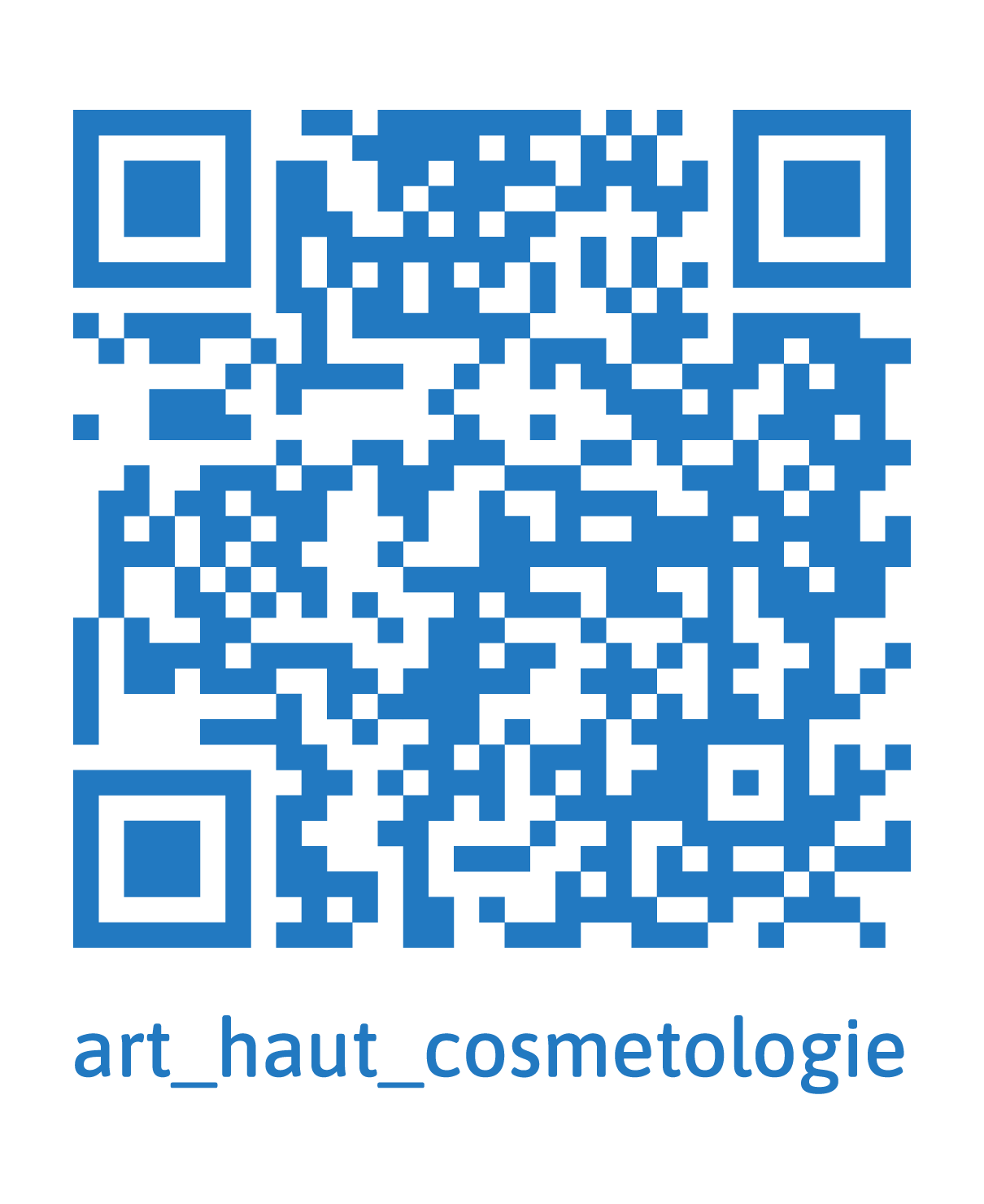 QR-Code für Instagram art_haut_cosmetologie